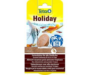 TETRA Holiday - Nourriture vacances pour Poissons tropicaux - 1 bloc x 30g