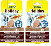 TETRA Holiday - Nourriture Vacances pour Poissons tropicaux - 1 Bloc x 30g (Lot de 2)