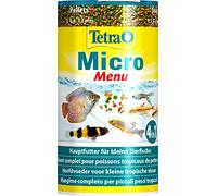 Tetra Micro Menu Nourriture pour Poissons d'aquarium à Petite Bouche 6 x 100 ML