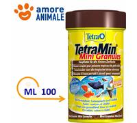 Tetra Min Mini Granules 100 Ml - Aliment De Base En Petits Granules