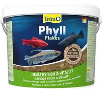 Tetra Phyll Flakes Nourriture pour Poissons d'ornement herbivores avec Fibres essentielles Seau de 10 l