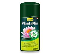 TETRA PlantaMin - Fertilisant pour toutes les plantes de bassin - Favorise la Croissance et Accentue l’éclat des couleurs des plantes et des fleurs aquatiques - Sans nitrate ni phosphate - 500ml