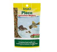 Tetra Pleco Poisson Gaufrettes à spiruline 42 g 100% végétale de qualité supérieure pour Poissons