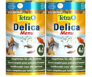 Tetra Poissons Eau Douce Tropicale Delica Menu 100 ML (Lot de 2)