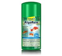 Tetra Pond AlgoRem - Traitement de l’Eau des Bassins de Jardin - Elimine l’eau verte et Limite la formation des Algues - Favorise une Eau Claire et Saine en 24H - 500 ml