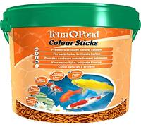 Tetra Alimentation pour poissons de bassin Pond Colour Sticks – Renforce l’éclat des couleurs – 4 L