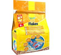 Tetra Pond Flakes - Aliments en flocons pour poissons de bassin de petite taille et jeunes poissons, pour une alimentation variée et équilibrée, sachet de 4 L
