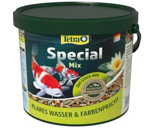 Tetra Pond Special Mix - Mélange de Nourriture pour Tous Les Poissons de Bassin composé de Trois bâtonnets différents, pour Une Croissance Saine et Un système immunitaire renforcé, Seau de 5 l