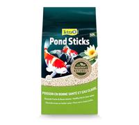 Tetra Pond Sticks - Alimentation Quotidienne idéale pour tous les Poissons de Bassin - Enrichi en Oligo-éléments, Vitamines essentiels, Caroténoïdes - Ne pollue pas l’eau - 50 L