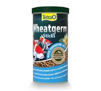Tetra Pond Wheatgerm Sticks - Alimentation Equilibrée aux Germes de Blé pour Poissons de bassin - Recommandé en automne et au printemps - Riche en fibres - Très Energétique - 1 L