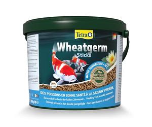 Tetra Pond Wheatgerm Sticks - Alimentation Equilibrée aux Germes de Blé pour Poissons de bassin - Recommandé en automne et au printemps - Riche en fibres - Très Energétique - 10 L