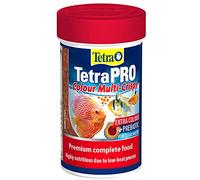 Tetra Pro Colour Multi Crisps Aliment complet premium - Nourriture de qualité supérieure pour poisson d'ornement tropical, Boîte de 100 ml
