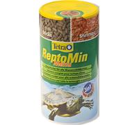 Tetra ReptoMin Menu Nourriture pour tortues - nourriture variée 3en1 avec bâtonnets, krill & crevettes pour tortues aquatiques, boîte de 250 ml