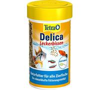 Tetra - Nourriture poissons d'agrément Tetradelica Naturel - Krill, daphnie, artémie - 12 appâts