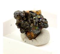 Tetrahedrite + Dolomite. 14.5 Ct. Mésage Mine, Saint-Pierre-De-Mésage, France.