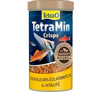 TetraMin Crisps Nutri Evolution - Aliment Complet en Crisps aux Ingrédients Naturels pour Poissons Tropicaux - Recette améliorée Sans conservateurs ajoutés Sans colorants - Boîte PET recyclé - 500 ml