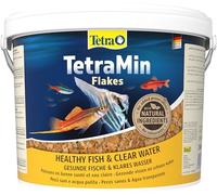 TetraMin Flakes Nutri Evolution - Aliment Complet en Flocons aux Ingrédients Naturels pour Poissons Tropicaux - Recette améliorée Sans conservateurs ajoutés Sans colorants - 10 L