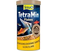 TetraMin Flakes Nutri Evolution - Aliment Complet en Flocons aux Ingrédients Naturels pour Poissons Tropicaux - Recette améliorée Sans conservateurs ajoutés Sans colorants - Boîte PET recyclé - 500 ml