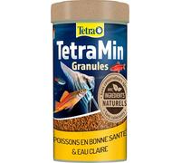 TetraMin Granules Nutri Evolution - Aliment Complet en Granules aux Ingrédients Naturels pour Poissons Tropicaux - Recette améliorée Sans conservateurs ajoutés Sans colorants - Boîte PET recyclé - 500 ml
