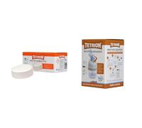 Tetrion Absorbeur d'Humidité 20m² + Recharge 4 Comprimés | Jusqu'à 12 Mois de Contrôle d'Humidité | Protection 360° & Air Purifié