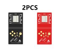 Tetris Jeu Jeux Poche Lcd Électronique Console Brique Classique Cadeaux Jouet (Couleur Aléatoire) 2 Pièces