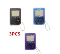 Tetris Mini-Ordinateur De Jeux Vidéo Capsule Jouet Intégré À 26 Jeux Utiliser Pour Porte-Clés Cadeau Couleur Aléatoire (Couleur Aléatoire) 3 Pcs