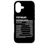 Tetsuo Valeur Nutritive Nom Drôle Coque pour iPhone 17