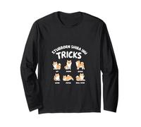 Têtu Shiba Inu Tricks Pet Training Chien Propriétaire Manche Longue