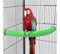 TeTupGa Perchoir en forme de U pour perroquet - Jouet pour animal domestique - Plateforme pour oiseaux - Ponçage des pattes - Bâton propre - Accessoire pour conures, perruches et calopsittes (coin