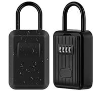 TEUEN Boite a Clefs Securisee Exterieur avec Code - Murale Design - Robuste- Boîte à Clés Murale avec Couvercle en Silicone pour Intérieur et extérieur pour L'école de Garage à Domicile