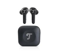 Teufel AIRY TWS PRO - Écouteurs intra-auriculaires Bluetooth | Réduction de bruit active hybride adaptative et mode transparence, Jusqu'à 32h d'autonomie, Night Black