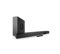 Teufel CINEBAR 22-5.1 Barre de Son pour Dolby Atmos | caisson de basses sans fil, 8 tonalités, systèmes home cinéma, HDMI 3D ARC CEC, passe 4K, panneau tactile, évolutif, Noir