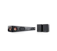 Teufel CINEBAR Ultima Surround 4.0 Kit barre de son Bluetooth avec aptX HDMI Surround Cinéma - Haut-parleur - Noir