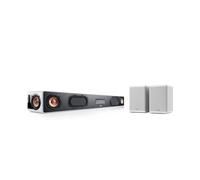 Teufel CINEBAR Ultima Surround 4.0 Kit barre de son Bluetooth avec aptX HDMI Surround Cinéma - Haut-parleur de son - Blanc