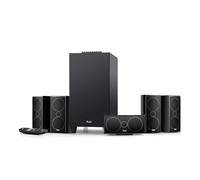 Teufel CONSONO 35 Concept Système de Son Surround 5.1 - Système Home Cinéma Complet avec récepteur Bluetooth et AV intégré, Dolby Audio, Fonction Carte Son USB-C, HDMI Arc CEC (Noir)