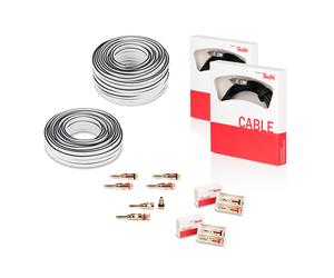 Teufel Ensemble câbles pour home cinéma 5.2 "Performance" 50m²