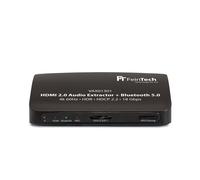 FeinTech Adaptateur extracteur audio HDMI VAX01301, convertisseur, répartiteur 5.1, avec émetteur Bluetooth, 4K, 60 Hz, ARC