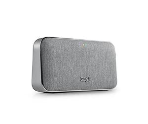 Teufel Motiv® GO Voice Enceinte connectée WiFi Bluetooth stéréo Portable avec l'Assistant Google Chromecast Built-in™ Argenté