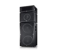 Teufel Power HiFi Système de Haut-Parleur Bluetooth modulaire - Noir | Son live impressionnant et clairement défini, Bluetooth avec aptX ®, 440 W, 2 caissons de basses,RCA, XLR,