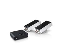 Teufel REARSTATION Audio sans fil Permet la transmission sans fil du son à 2 haut-parleurs passifs, pour home cinéma 5.1, systèmes stéréo ou systèmes multiroom, radio radio : 20 mètres (noir)