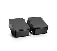 Teufel REFLEKT Lot de 2 paires d'enceintes Dolby Atmos avec Dolby Atmos, utilisées comme haut-parleur Presence, haut-parleur frontal ou arrière normal, enceintes système home cinéma (noir)