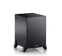 Teufel T 8 Caisson de basses actif, en configuration Frontfire ou Downfire, 100 W, Bassreflex, woofer de 200 mm, pour musique et home cinéma - Noir