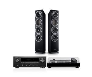 Teufel THEATER 500 + DENON DRA-900H + DUAL DT 500