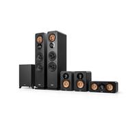 Teufel Ultima 40 Mk4 5.1 Système Audio - Système Home cinéma Surround avec Caisson de Basses Puissant, Bass-Reflex, Haut-Parleur médium en Kevlar - Noir