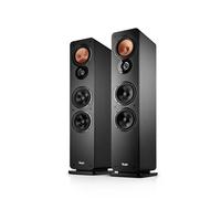 Teufel Ultima 40 Mk4 Enceintes stéréo - Paire d'enceintes colonnes Hi-FI Haut de Gamme, Tweeter Phase Plug, Double Port Bass-Reflex, Haut-Parleur médium en Kevlar tissé - Noir (Noir)
