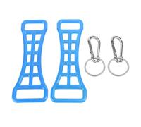 TEUOPIOE 2pcs Ski Boot Bustle Assist Tool Buckle Extender et Fasting Aid for Ski Boots Easy Backle plus près pour les hommes, les femmes, les personnes âgées et les débutants de ski (Bleu)