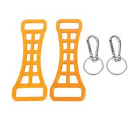TEUOPIOE 2pcs Ski Boot Bustle Assist Tool Buckle Extender et Fasting Aid for Ski Boots Easy Backle plus près pour les hommes, les femmes, les personnes âgées et les débutants de ski (Jaune)