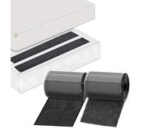 TEUVO 15cm(6") X 2m Scratch à Coudre Scratch Autocollant Avec Adhésif pour Maintenir les Coussins de Canapé Rouleau Bande Scratch Adhésive Large Puissant Tissus pour Autour de la Maison et du Bureau