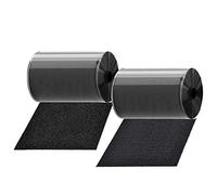 TEUVO Anti Glisse Scratch Autocollant pour Bois Étage, Bande Auto Agrippante pour Tapis, 11cm Large et 1m Long