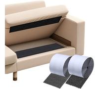 TEUVO Coussin de canapé antidérapant de 11 cm de large x 10 m de long pour empêcher le matelas de glisser, bande auto-adhésive pour surfaces lisses